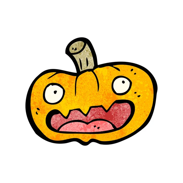 Calabaza de dibujos animados — Vector de stock