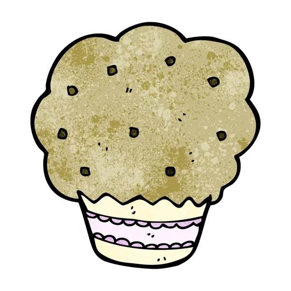 Czekoladowe muffin kreskówka — Wektor stockowy