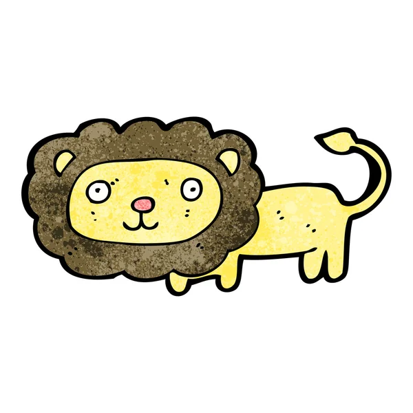 Милый мультяшный лев — стоковый вектор