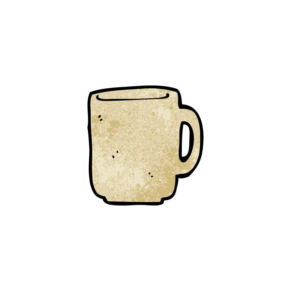 Taza de café Tan — Vector de stock