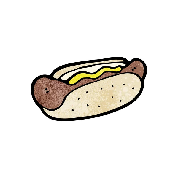 Hotdog cartoon — Stock Vector