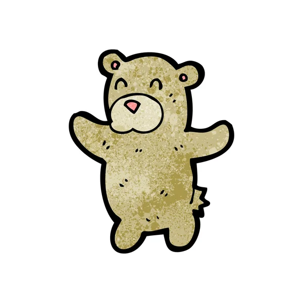 Cartoon teddy bear — Stockvector