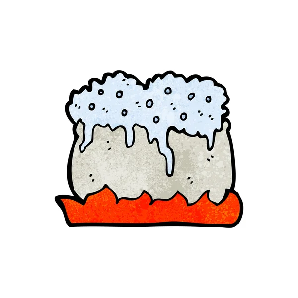 冒泡的锅卡通 — 图库矢量图片