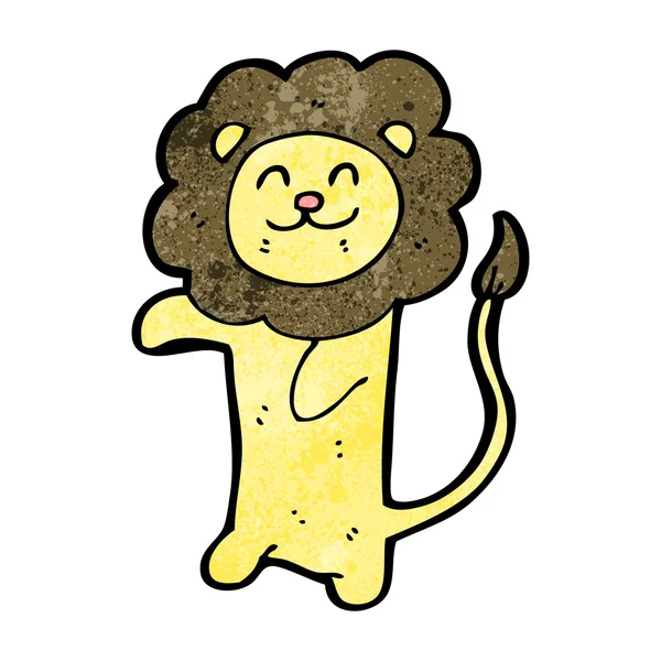 Милый мультяшный лев — стоковый вектор