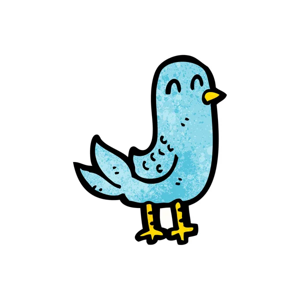 Карикатура на голубей — стоковый вектор