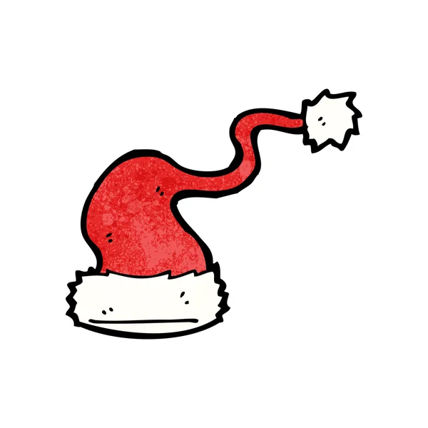 卡通圣诞老人帽子 — 图库矢量图片