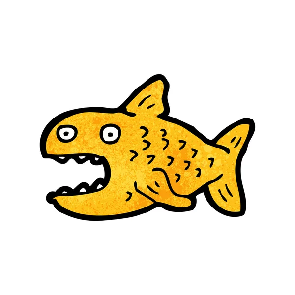 Fish cartoon — Stock Vector