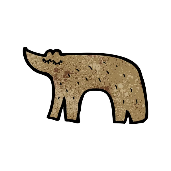Desenhos animados do urso — Vetor de Stock