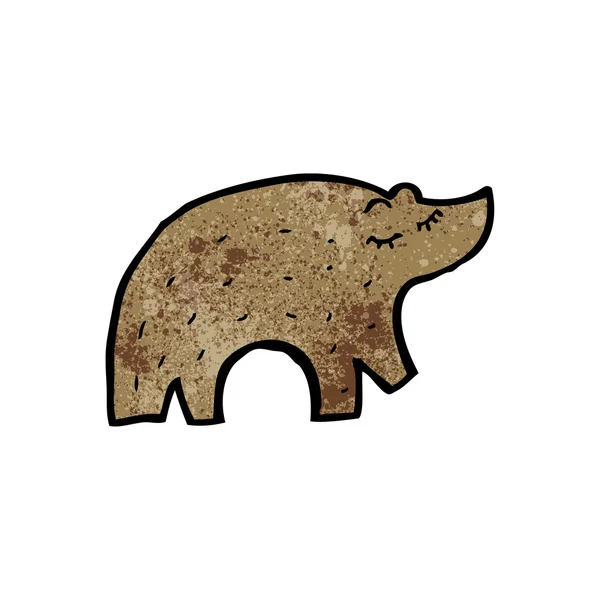 Bear cartoon — Stock Vector