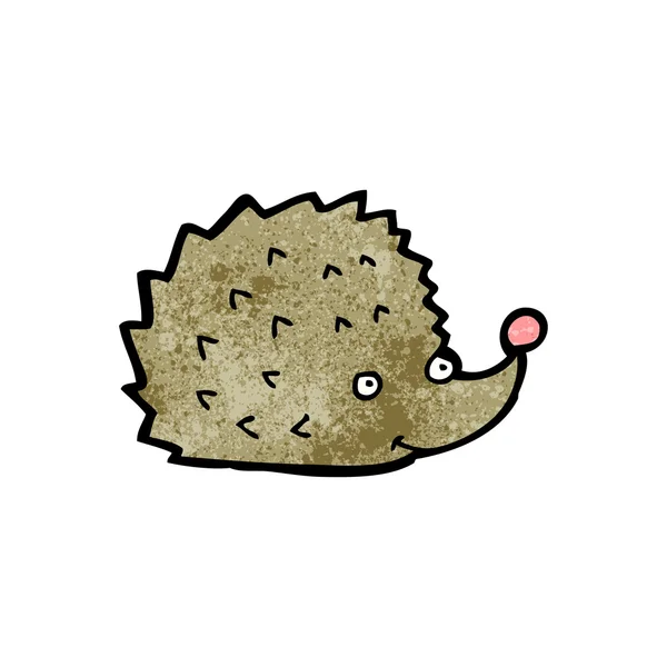 Happy hedgehog cartoon — Stock Vector