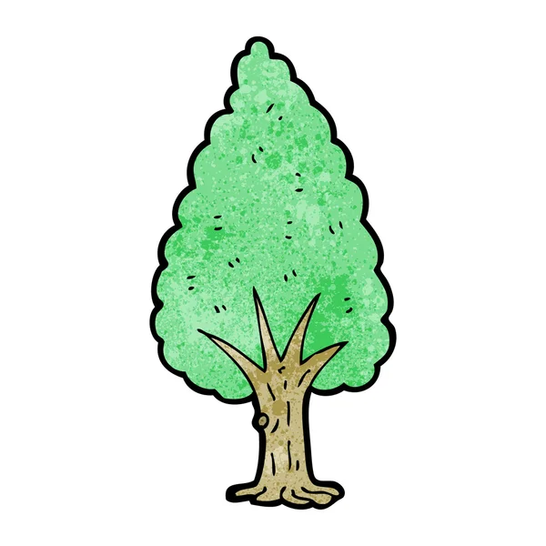 Árbol de dibujos animados — Vector de stock