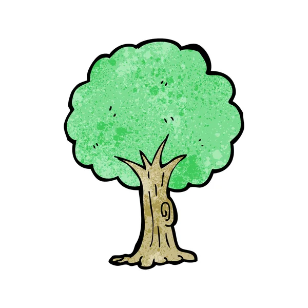 Caricature arbre — Image vectorielle