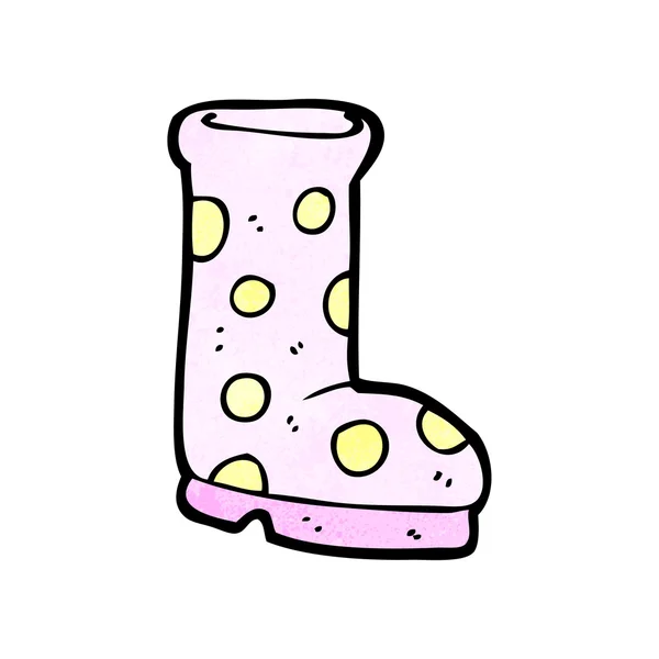 Cartoon wellington boot — Stockvektor