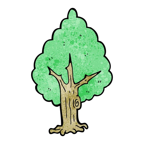 Träd cartoon — Stock vektor