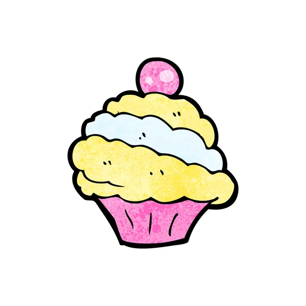 Cartoon-Cupcake — Stockvektor