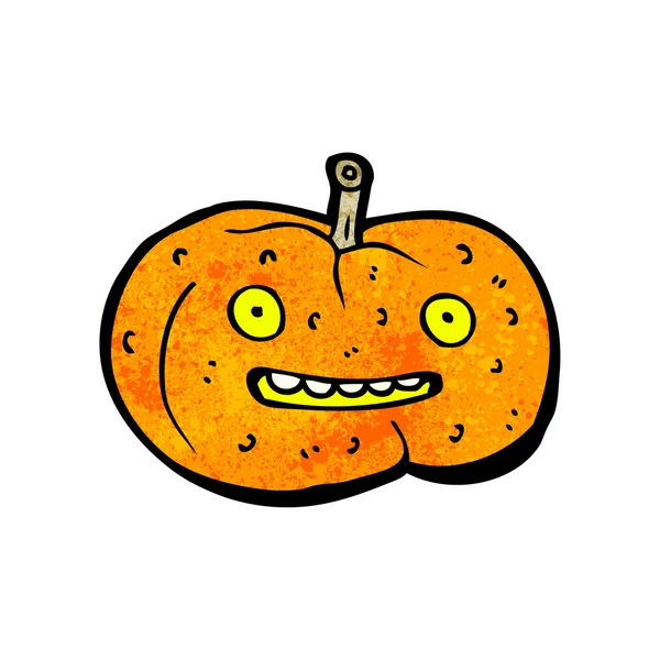 Pumpkin cartoon — Stock Vector