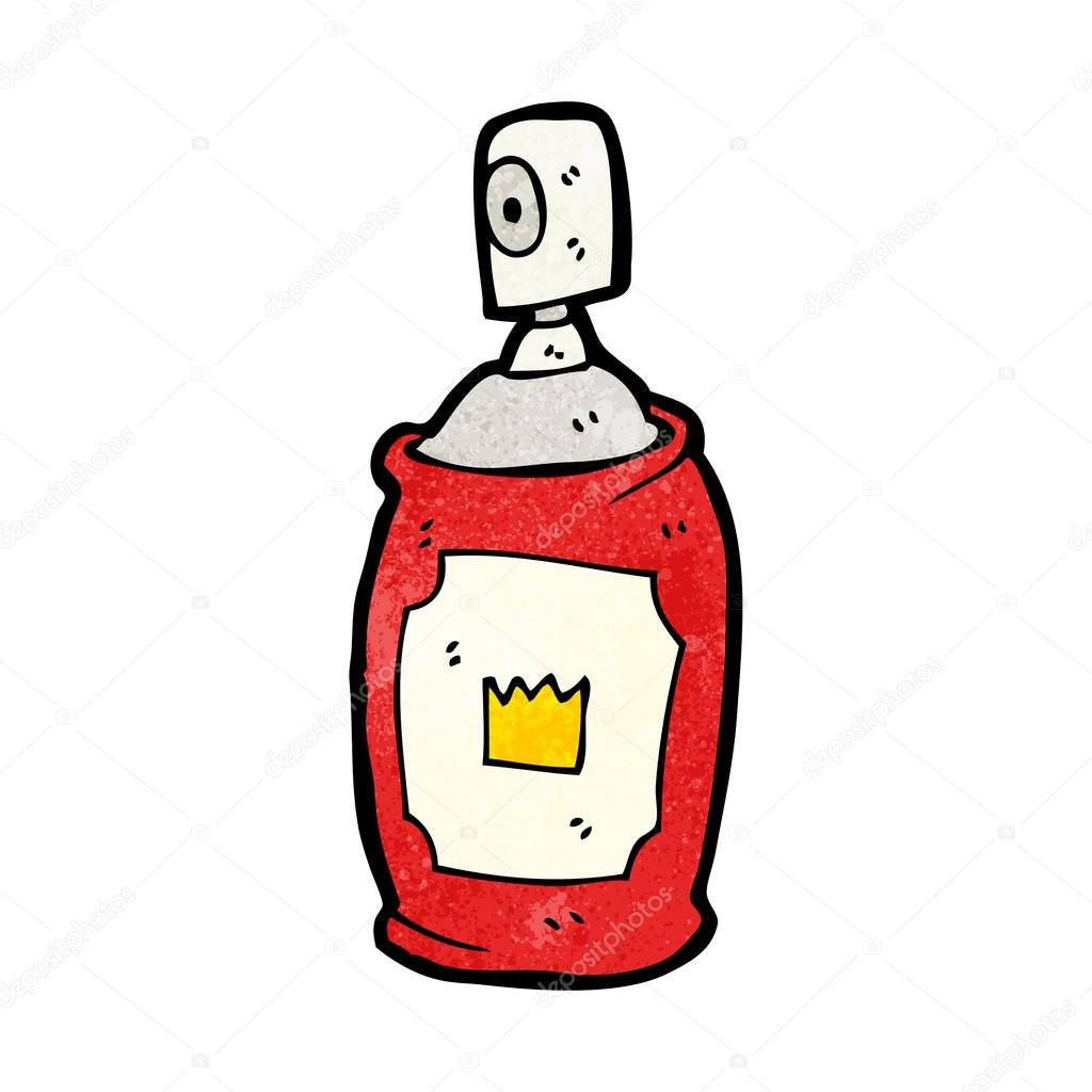 Cartoon spray can Stock Vector Image by ©lineartestpilot 21476397