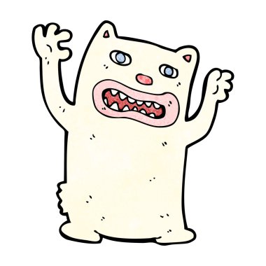 beyaz ayı çizgi film