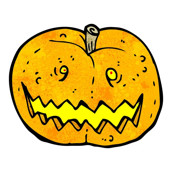 Pumpkin cartoon — Stock Vector