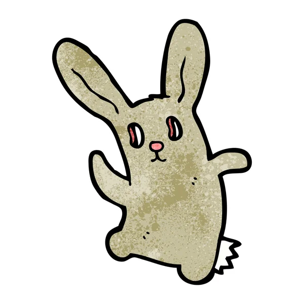 Lapin lapin dessin animé — Image vectorielle