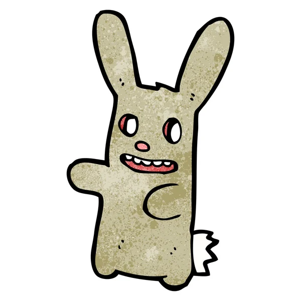 Lapin lapin dessin animé — Image vectorielle