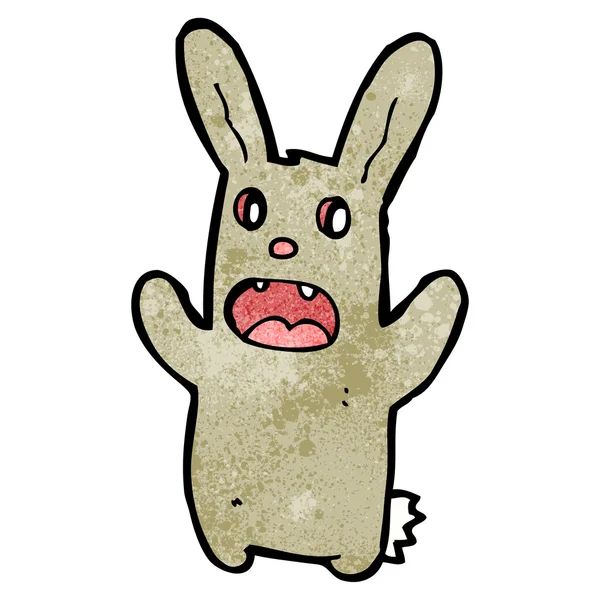 Lapin lapin dessin animé — Image vectorielle