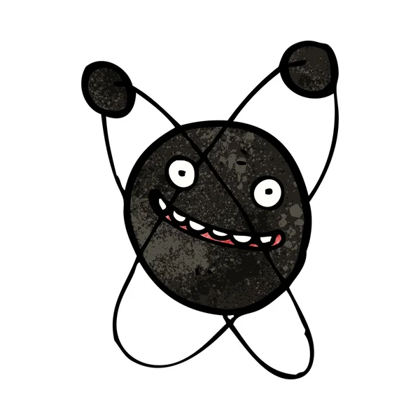 Matière noire particule dessin animé — Image vectorielle