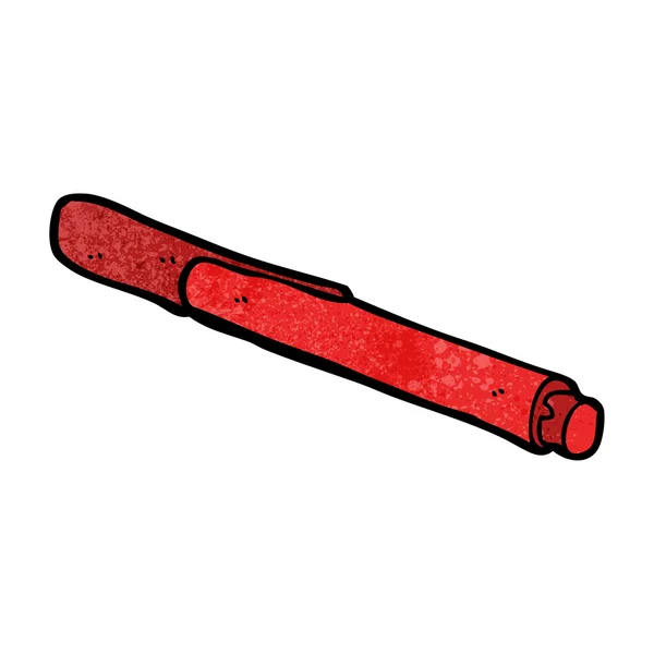 Cartoon pen — Stockvector