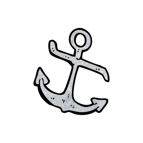 Cartoon anchor — Stock Vector