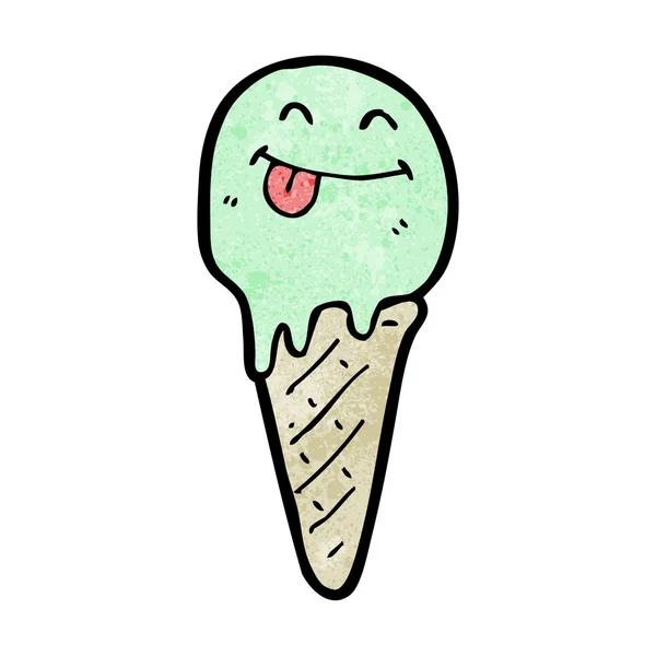 Cartone animato gelato — Vettoriale Stock