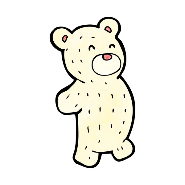 Urso polar dos desenhos animados —  Vetores de Stock