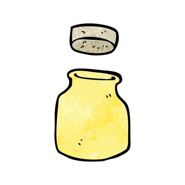 Desenho animado frasco tradicional — Vetor de Stock