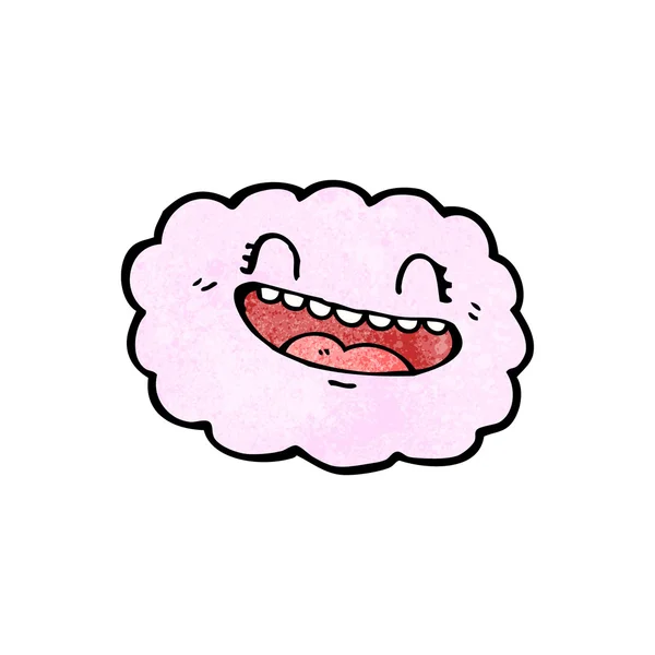 Happy cloud cartoon — Stock vektor