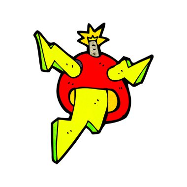 Çılgın bomba karikatür