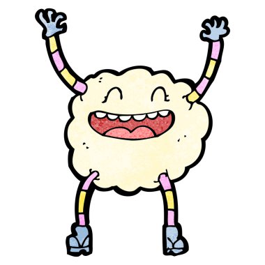 Panik içinde bulut yaratık