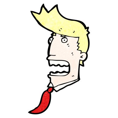 kızgın işadamı karikatür