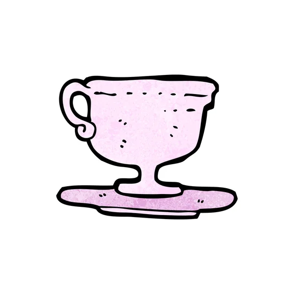 Dessin animé tasse de thé — Image vectorielle