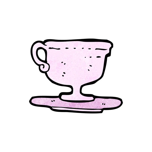 Cartoon-Teetasse — Stockvektor