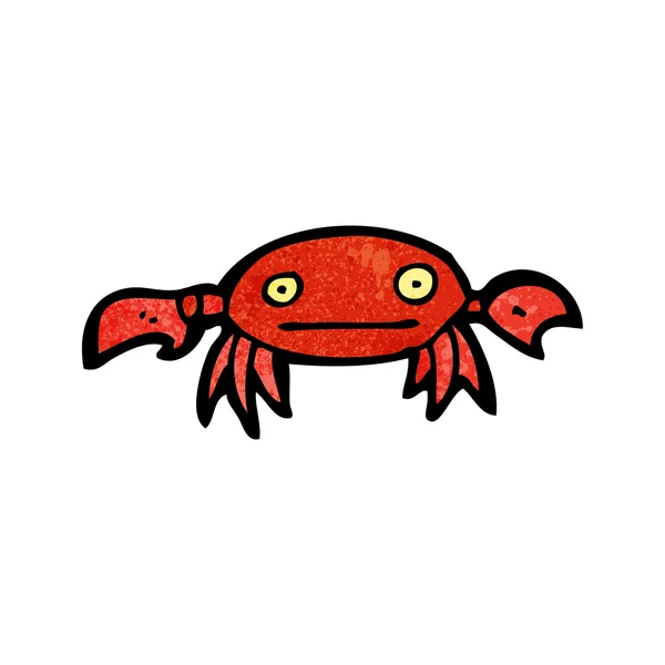 Kreslený krab — Stockový vektor