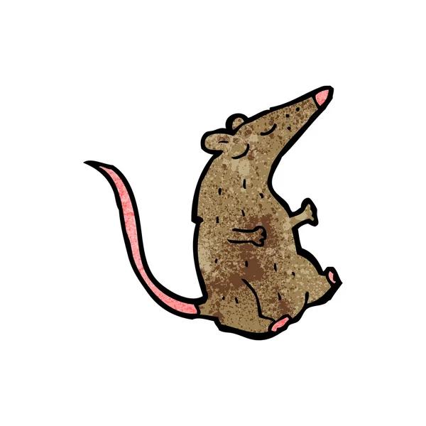 Rat cartoon (raster version) — Stock Vector