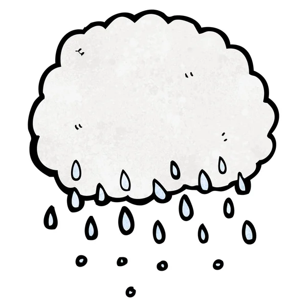 Caricature Raincloud — Image vectorielle