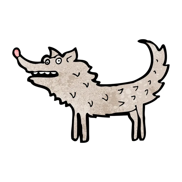 Scruffy perro de dibujos animados — Archivo Imágenes Vectoriales