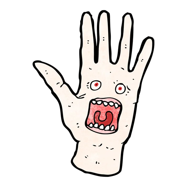 Eng gillen hand cartoon — Stockvector