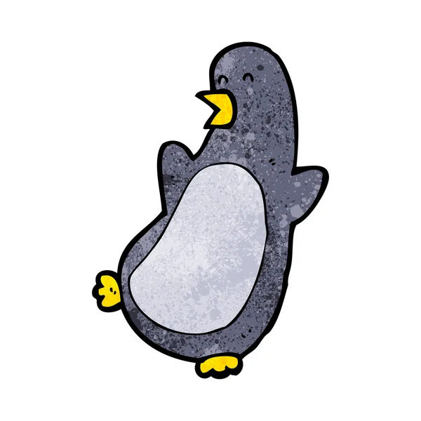 Pinguim de dança de desenhos animados —  Vetores de Stock