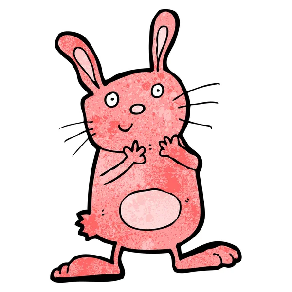 漫画のウサギのウサギ — ストックベクタ