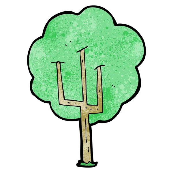 Δέντρο κινούμενα σχέδια — Διανυσματικό Αρχείο