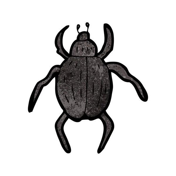 Desenhos animados de besouro enorme — Vetor de Stock