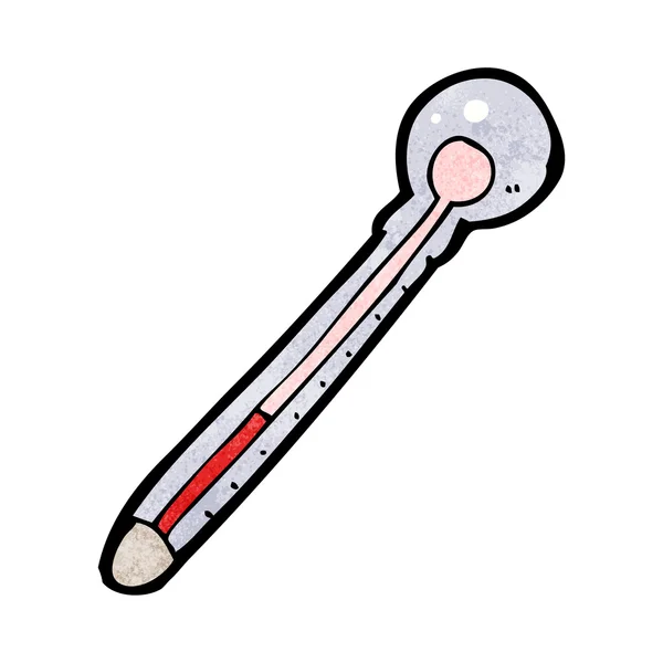 Thermometer-Cartoon (Rasterversion)) — Stockvektor