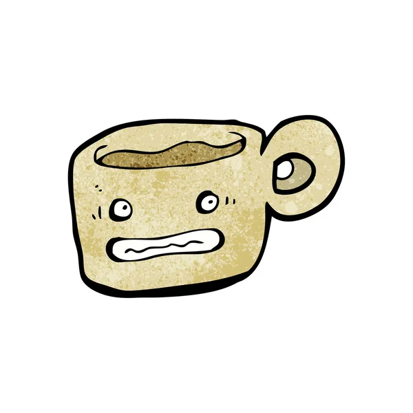 Cartoon high caffeine coffee — Stock Vector
