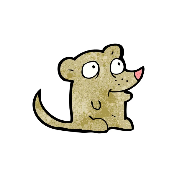 Pequeño ratón de dibujos animados — Archivo Imágenes Vectoriales